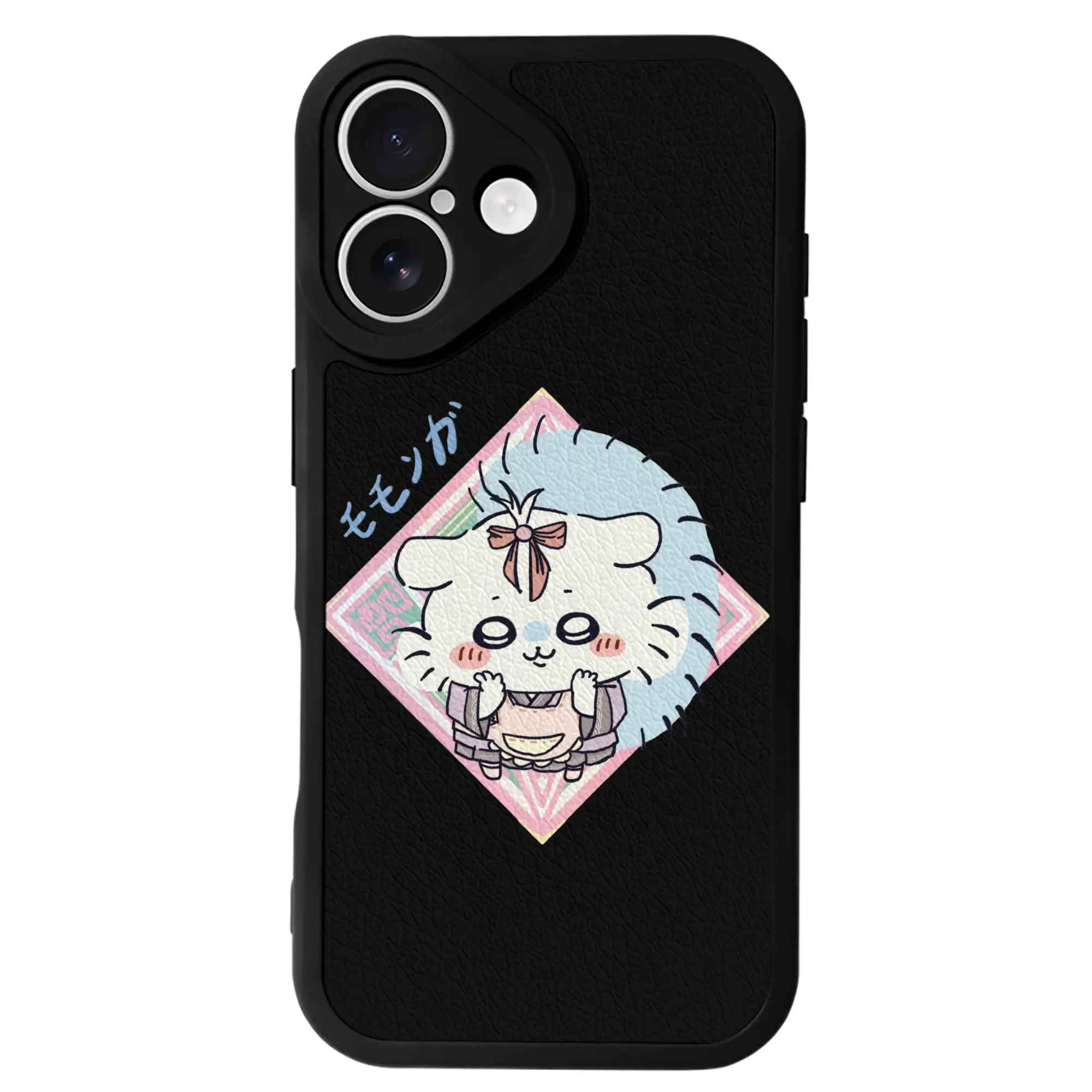 ちい が わ グッズ モモンガ - IPhone 16シリーズ対応 ・ シリコンスマホケース ・ レザー調 ・ 高精度フィット ・ 耐衝撃 ・ ワイヤレス充電対応 ・ 精密カット